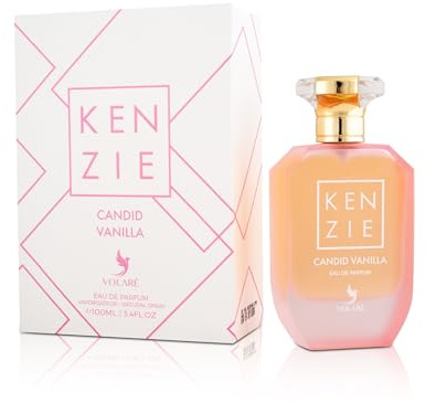 Eau de Parfum Candid Vanilla Kenz i - Parfum Femme Gourmand | Vanille Cremige Noten & Moschus | 100 ml