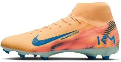 Nike Herren Mercurial Superfly 10 Academy 'Kylian Mbappé' MG High-Top Fußballschuhe, Melon Tint/Neo Turq/Igloo, 42