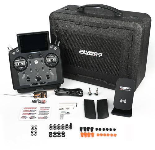 Authticar PL18Ultra Pro Flysky Sender, 18 K RC Sender mit FTr8B Empfänger IPS Touchscreen, Precision Hall Gimbal, 16h Akku, Dual Charging, Multi-Protokoll RF, Open-Source Ready