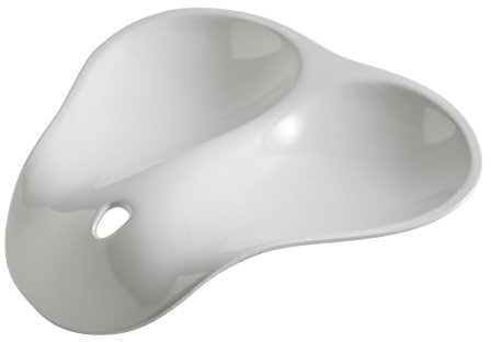 Genuine Hutzler Gourmac Twin Spoon Kitchen Utensil Melamine Rest Holder - White