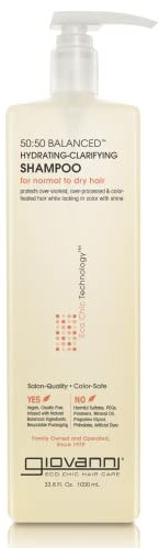Giovanni 50:50 Balanced Hydrating-Clarifying Shampoo, 1000ml