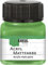 KREUL 75210 - Acryl Mattfarbe, hellgrün im 20 ml Glas, cremig deckende, schnelltrocknende Farbe auf Wasserbasis, für viele verschiedene Untergründe geeignet