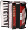 Zupan Juwel IV 96 M Akkordeon Shadow Red