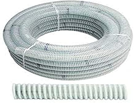 Bradas SAF30 Saugschlauch/Druckschlauch, Ali-Flex, Länge: 25 m, 7 Bar, Durchmesser 30 mm, weiß, 40 x 40 x 20 cm