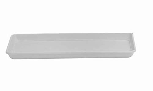 Nuova Plastica Adriatica NPA051 Soucoupe pour Pot de Fleur, Blanc