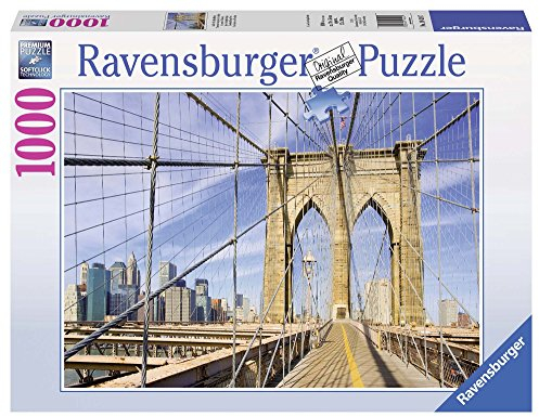 Ravensburger - 19424 – Klassisches Puzzle – Überquerung der Brooklyn Brücke – 1000 Teile