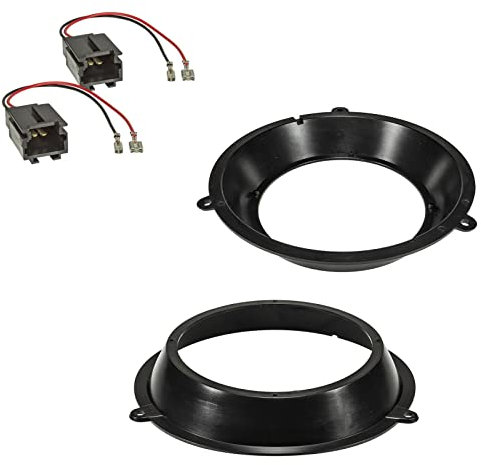 Sound Way - Lautsprecherringe Adapter Aufnahme FIAT Panda 2002-2012 Türe Front