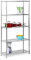 Honey-Can-Do SHF-01443 Regaleinheit mit 5 Böden, verchromt Metall 91,4 x 35,6 x 182,9 cm, Chrom