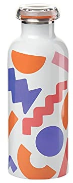 Guzzini - On The Go, STREET BOTTLE, Bouteille Thermique de Voyage - Multicolore, Ø 7,3 x h21,2 cm | 500ml - 1167D852