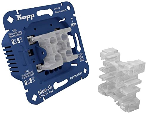 Blue-control Hybrid-Smart-Switch: Serienschalter 2-Kanal, 4-Draht