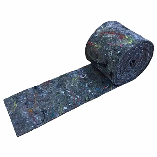 Vlies-Streifen ohne Dampfsperre zur Isolierung/Länge 3,6 m/Stärke 2 mm (Breite 100 mm)