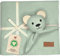 DIKOS Original Babydecke SCHMUSE-Bär (Mint) – Premium 2-in-1 Neugeborenen Kuscheldecke & Schmusetuch – aus weicher gestrickter Bio-Baumwolle (GOTS/Oeko-TEX) –Babygeschenk zur Geburt Mädchen/Junge