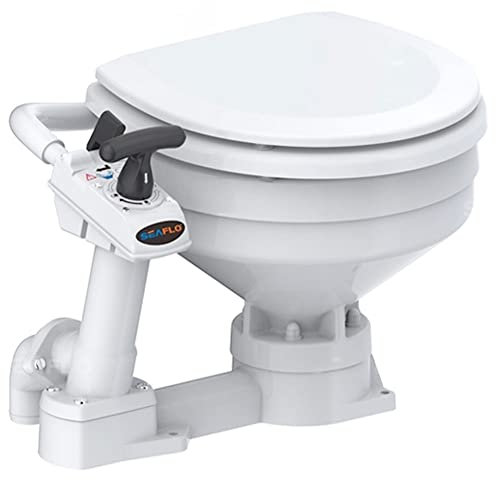 Seaflo Manual Marine Toilet - Compact