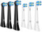 CALLYSONIC Aufsteckbürsten kompatibel mit Oral B iO 2 3 4 5 6 7 8 9 10 Serien, Ersatzbürsten für Oral B iO Sanfte Reinigung, 6 Stück Bürstenköpfe, Schwarz/Weiß