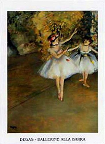 Edgar Degas Poster Ballerine Alla Barra Kunstdruck Bild 30x24 cm