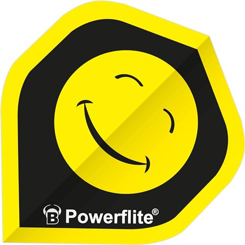 Bull's Power Flite Smiley Flights, 1 Set = 3 Stück