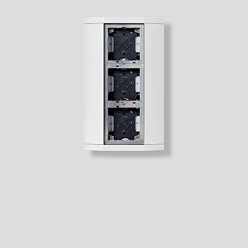 Siedle 2544132 Kommunikations-Display Aufputz, 3F-Modul, KSA 603-0 W, weiß, 5 V