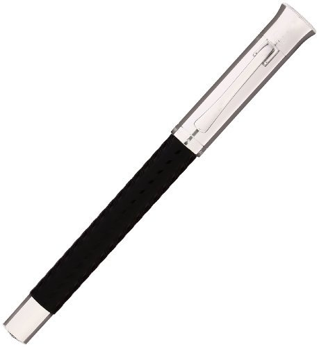 Füllfeder Graf von Faber-Castell Guilloche Chevron schwarz F