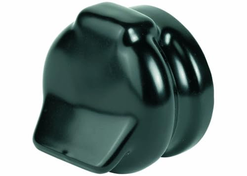 RING Black Moulded PVC Socket Cover for Towing Power Sockets - Suitable for Most 12N, 12S & 13 Pin Sockets