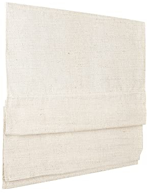 Victoria M. Ivora Tenda a Pacchetto Stabile Guida in Alluminio per Finestra e Porta, Con Cordino, 80 x 175 cm, Avorio Screziato