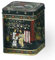 Black Jap Classic Tea Caddy/Kitchen Storage Tin - 100 g - Height 9.5 cm