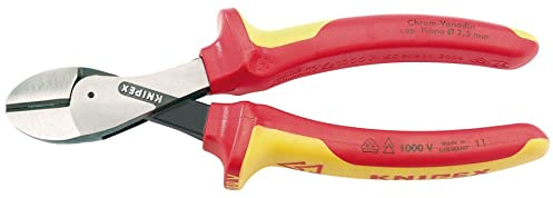 Knipex 73 08 160 UKSBE X Cut VDE Fully Insulated High Leverage Diagonal Side Cutters