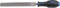 BGS 6570 - Lima piatta per officina, taglio 1, 150 mm