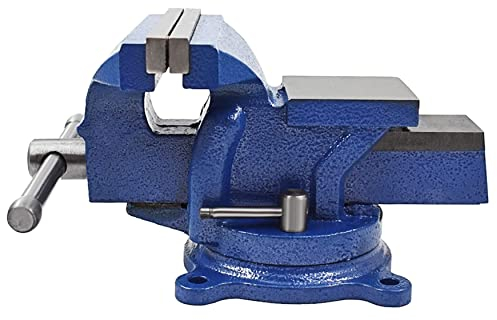 WFLNHB 12,7 cm Schraubstock, Tischklemme, Presse, Verriegelung, Drehfuß, robuste Passform für Handwerk, Malerei, Modellierung, Elektronik, Löten, Holzbearbeitung und Angelzubehör