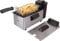Jata FR678 Freidora de Aceite de 3,2 litros, 2000 W, Antimezcla sabores, Desmontable, Fácil limpieza, Acero Inox, Temperatura Regulable, Recoge cable