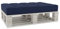 Gutekissen® Palettenkissen Gesteppte Kissen mit Knöpfen, Palettenauflagen Sitzkissen Rückenlehne Gesteppt PFG (Sitzkissen 120x80, Navy blau)