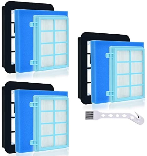 FC9331/09 Filtro de repuesto para Philips Aspiradora FC8010/02, FC9332/09, FC9329, FC9555, FC9333, FC9330 Filtro de repuesto Filtro de aspiradora Accesorios para PowerPro Compact