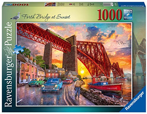 Ravensburger Forth Bridge at Sunset 1000 Piece Jigsaw Puzzle for Adults & Kids Age 12 Years Up