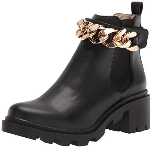 Steve Madden Damen Amulet-c Stiefelette, Schwarze Kette, 41 EU