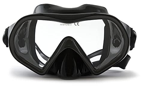 Gafas Buceo máscara snórkel Adulto Cristal Templado (30316)