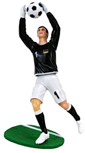 CARKICKER © - Fußball - Wackelfigur für das Auto Figur (Torwart)