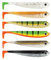 Lieblingsköder Gummiköder 5cm - 6 Gummifische, Farbe Lieblingsköder:Firetail Edition