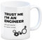Trust me I'm an engineer Kaffeebecher schöne Kaffeetasse als Geschenk für Ingenieure
