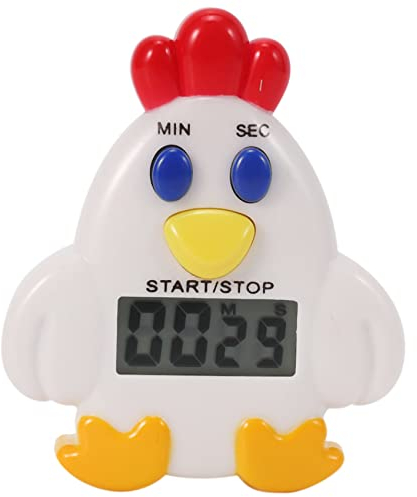 Wisboey Cuisine Numerique LCD 99 59 Sec Compte a rebours Sequence Poule Alarme Outil Minuterie