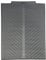 SOQKEEN Alfombrilla Escurreplatos de Silicona, 43 cm x 33 cm escurreplatos silicona, soportes para platos, antideslizante, resistencia a altas temperaturas, Alfombrilla para secar Platos, Gris