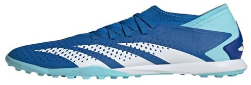 adidas Unisex Accuracy.3 Turf Sneaker, Bright Royal/White/Bliss Blue, 13 Women/12 Men