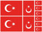 Samunshi® Aufkleber Set Türkei Autoaufkleber 10 Flaggen Set 10cm Set Türkei