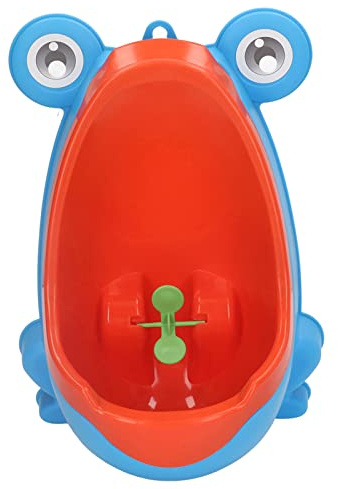 Urinoir pour Entraîneur de Pipi, Urinoir Mural pour Garçons, Robuste, Facile à Installer, Efficace avec Ventouse pour la Maison pour les Tout-petits (Bleu)