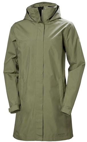 Helly Hansen Women's W Aden Long Coat, Green, XL