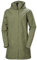 Helly Hansen Women's Aden Long Waterproof Jacket, Green, XL