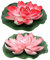 Mipcase 2st Künstlicher Lotus Schwimmende Blumenteichdekoration Pool Dekorative Blumen Lebensechter Lotus Koi-teich-blumendekor Schwimmender Poollotus Hofdekor Eva Aquarium Einstellen 28c