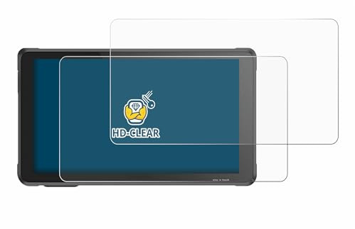 BROTECT 2 Stück Schutzfolie für Interphone RideSync Sync55 Displayschutz Folie Made in Germany, Ultra-Klar