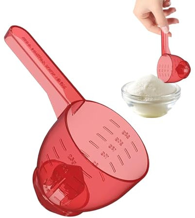 Cucchiaio dosatore in ABS, misurini da 25 g, cucchiai dosatori riutilizzabili, misurini per annidamento, strumento da cucina multifunzione, per latte in polvere, proteine in polvere, sale, zucchero