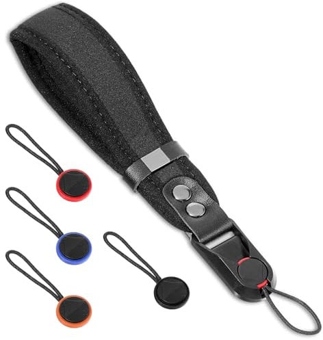 JIEYAO Quick Release Camera Wrist Strap, Adjustable Digital Camera Hand Strap Neoprene Camera Strap with Quick Connector