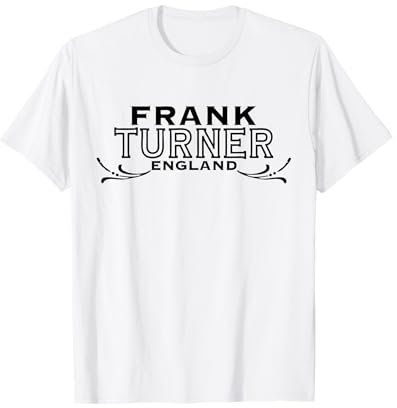 Frank Turner - England - Official Merchandise T-Shirt