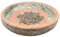 Arinosa Schale Gartendekoration Zement Terra Grün Antik 23,5x23,5x4,5 cm